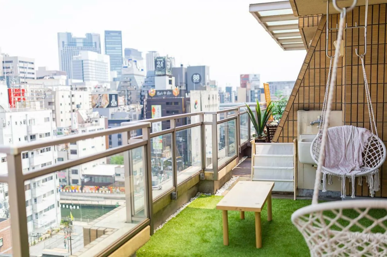 Chuan House - Amemura Aparthotel Osaka Japan
