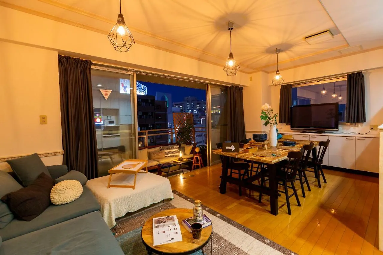 大阪Chuan House - Amemura公寓式酒店 3*, 大阪 日本